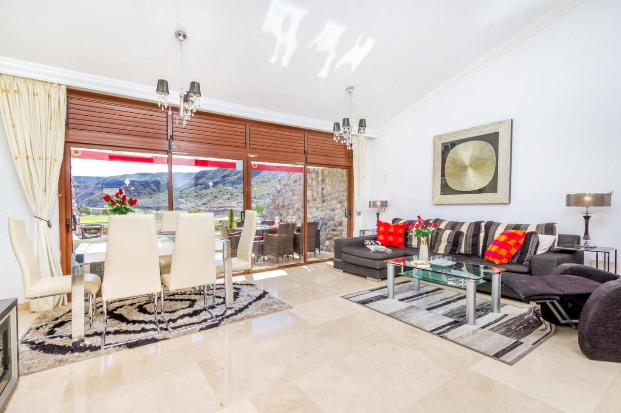 Casa Holmston, Duplex Villa With Hot Tub In Anfi Tauro Topaz Mogán 외부 사진