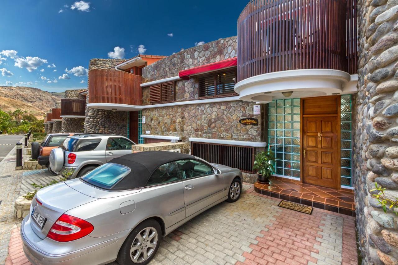 Casa Holmston, Duplex Villa With Hot Tub In Anfi Tauro Topaz Mogán 외부 사진